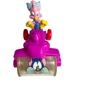 Vintage 1992 Tiny Toon Adventures Sweetie Bird Warner Bros Burger King Push Toy